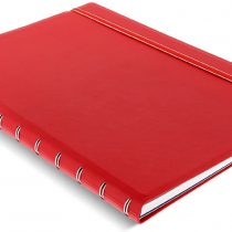 Filofax A4 Refillable Notebook - Red