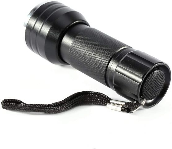 UV Torch Ultraviolet Flashlight, Portable Torch Lamp, 21 LED Blacklight UV Flashlight Torch for Pet Urine Detector, Find Stains on Clothes Carpet Rugs Floor - Image 3