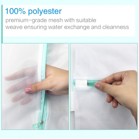 GOGOODA Mesh Laundry Bags 5 PCS Washing Machine Bag for Delicates Blouse,Hosiery,Underwear,Bra,Lingerie Baby clothes(5Pcs) - Image 4