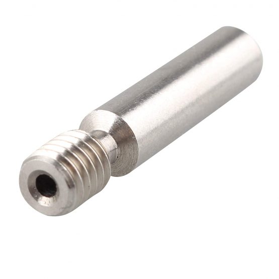 Jopto 2Pcs All-Metal Stainless Steel Nozzle Throat Feeding Tube Without Teflon Tube For Extruder V6 J-Head Neck Makerbot MK8 RepRap 3D Printer Hotend 1.75mm Filament 1 - Image 2