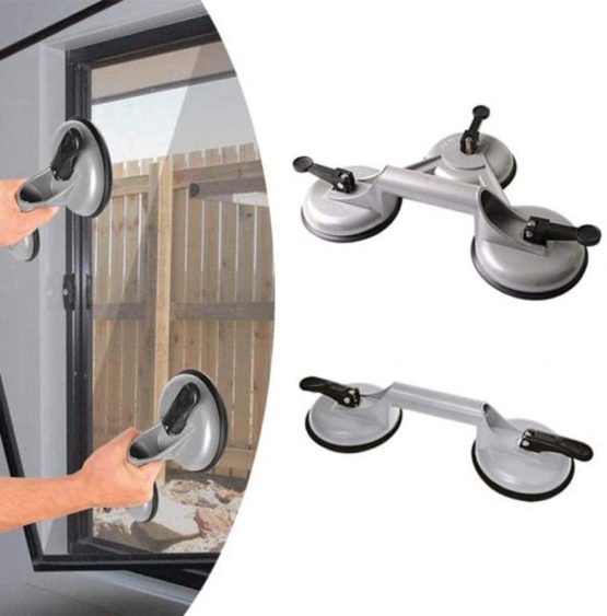 ProPlus Vacuum lifter aluminium with 2 suction cups