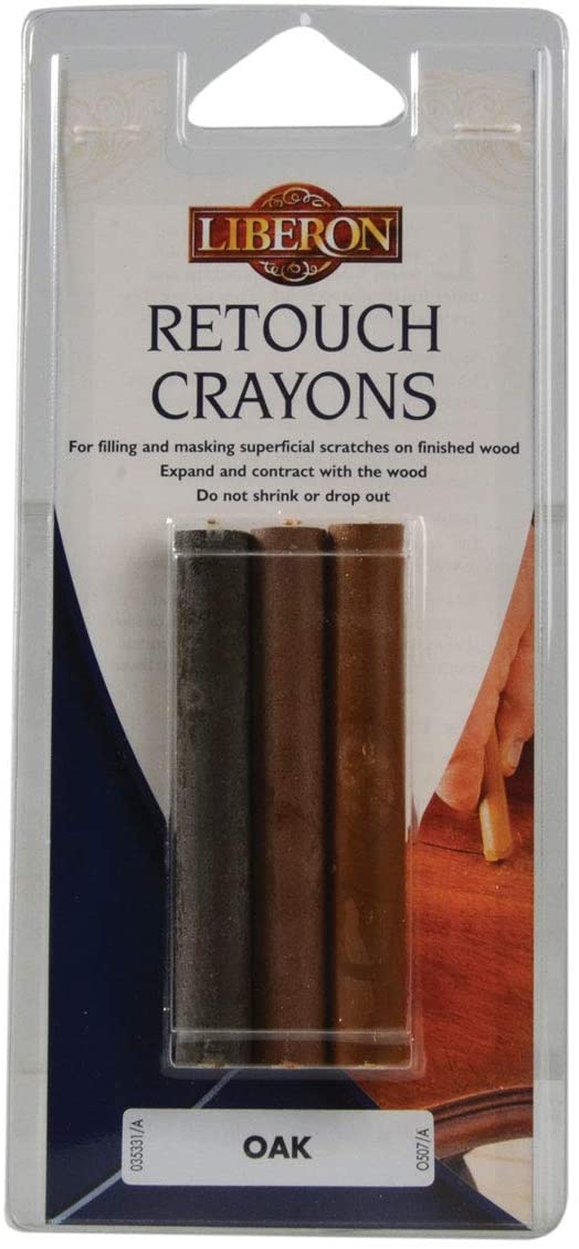 Liberon LIBRCO Retouch Crayon - Oak, 3 Count (Pack of 1) - Image 2