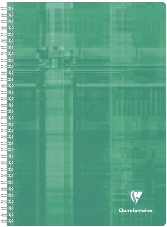 Clairefontaine Wirebound Notebooks, A4, Squared, 90 g, 112 Sheets - Random Colour - Image 2