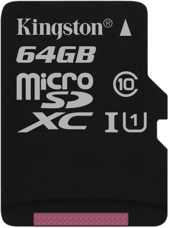 Kingston Canvas Select (SDCS/64GBSP) MicroSD Class 10 UHS-I Speeds Up to 80 MB/s Read (Card only) - Bring Your HD Videos to Life - Image 2