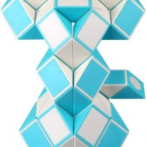 KidsPark Speed Snake, Twist Puzzle Toy 48 Parts Twisty Magic Ruler For Kids & Adults, Blue
