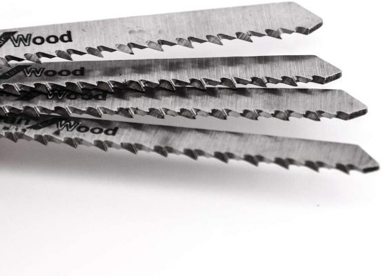 5X Jigsaw Blades HCS for Wood Laminated Board Cutting T101BR 100mm - Image 3