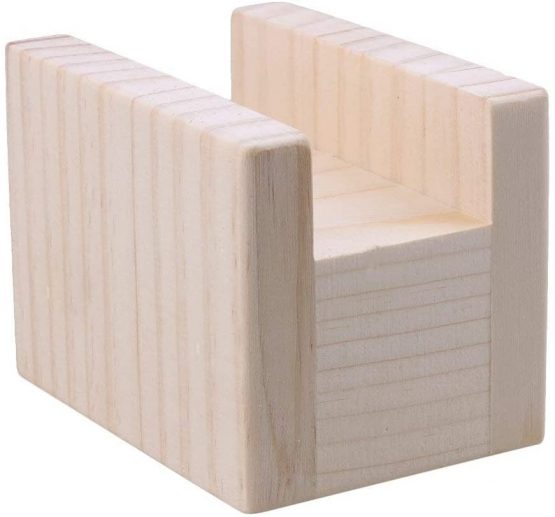 4PCS Bed Furniture Risers Heavy Duty Wood Risers for Sofa Table and Chair (10cmx5cmx4cm) - Image 3