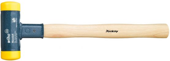 Wiha 80040 No Recoil Soft-Faced Hammer, Multi-Colour, 40 mm