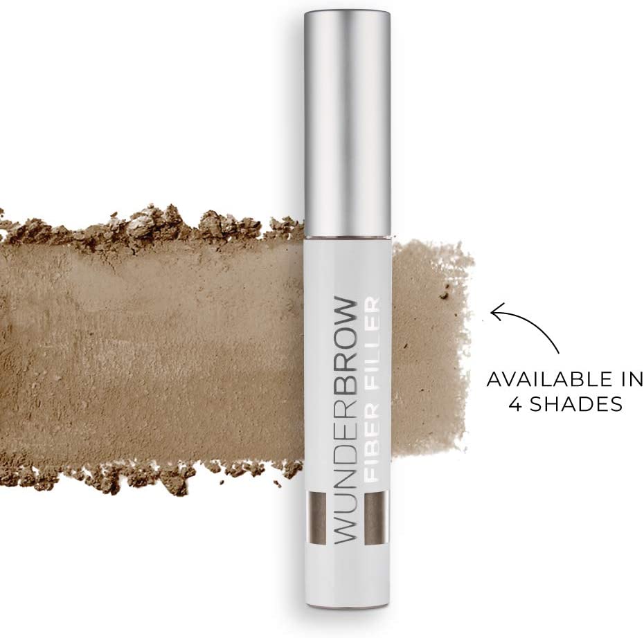 WUNDERBROW FIBER FILLER Makeup Eyebrow Powder Black / Brown Easy Eye Brow Shaper Long Lasting Transferproof - Image 2