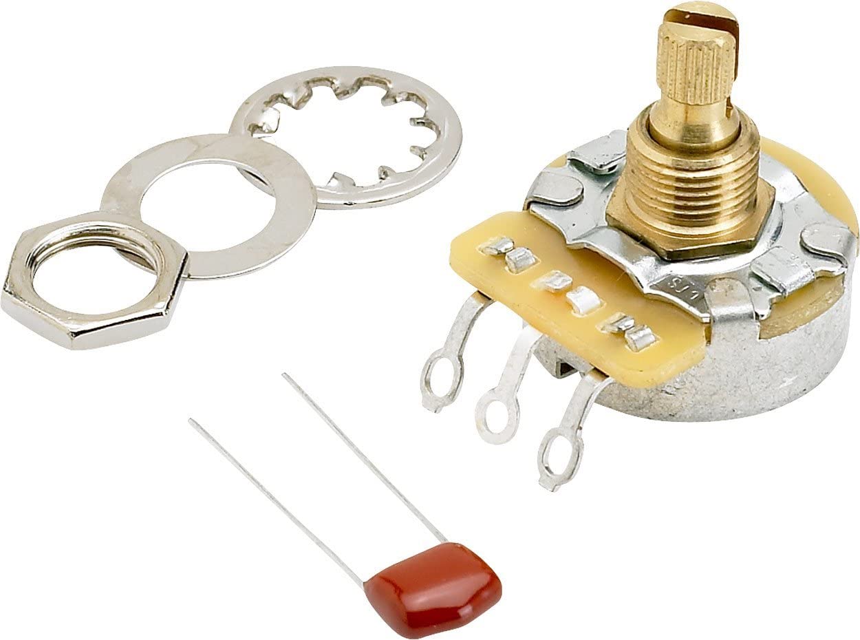 Fender Split Shaft Potentiometer 250K - No Load, Multicolor, Einheitsgröße