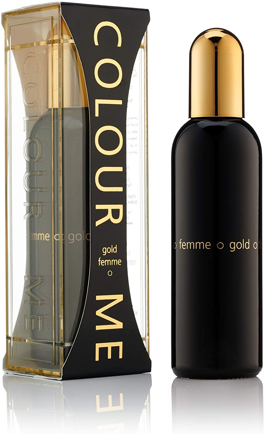 COLOUR ME Gold Femme Perfume for Women. 100ml Eau de Parfum. Luxury Fragrance, Ladies Perfume