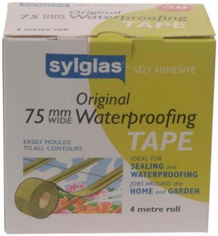 Sylglas WT100 Waterproofing Tape 4m x 50mm variant Colors 