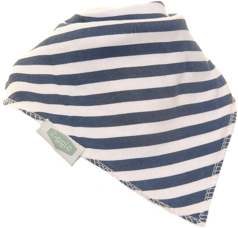 Ziggle, Bandana Dribble Bibs, Cotton Front Baby Bibs Newborn to 24 Months, Newborn Baby Gifts, Bibs for Comfortable Kids - Image 3