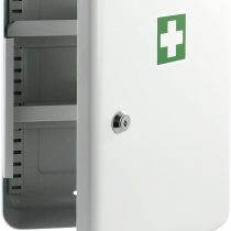 HMF 10732-07 First Aid Box, Medical Box, Pharmacy, Aluminium, 32 x 23 x 9,5 cm
