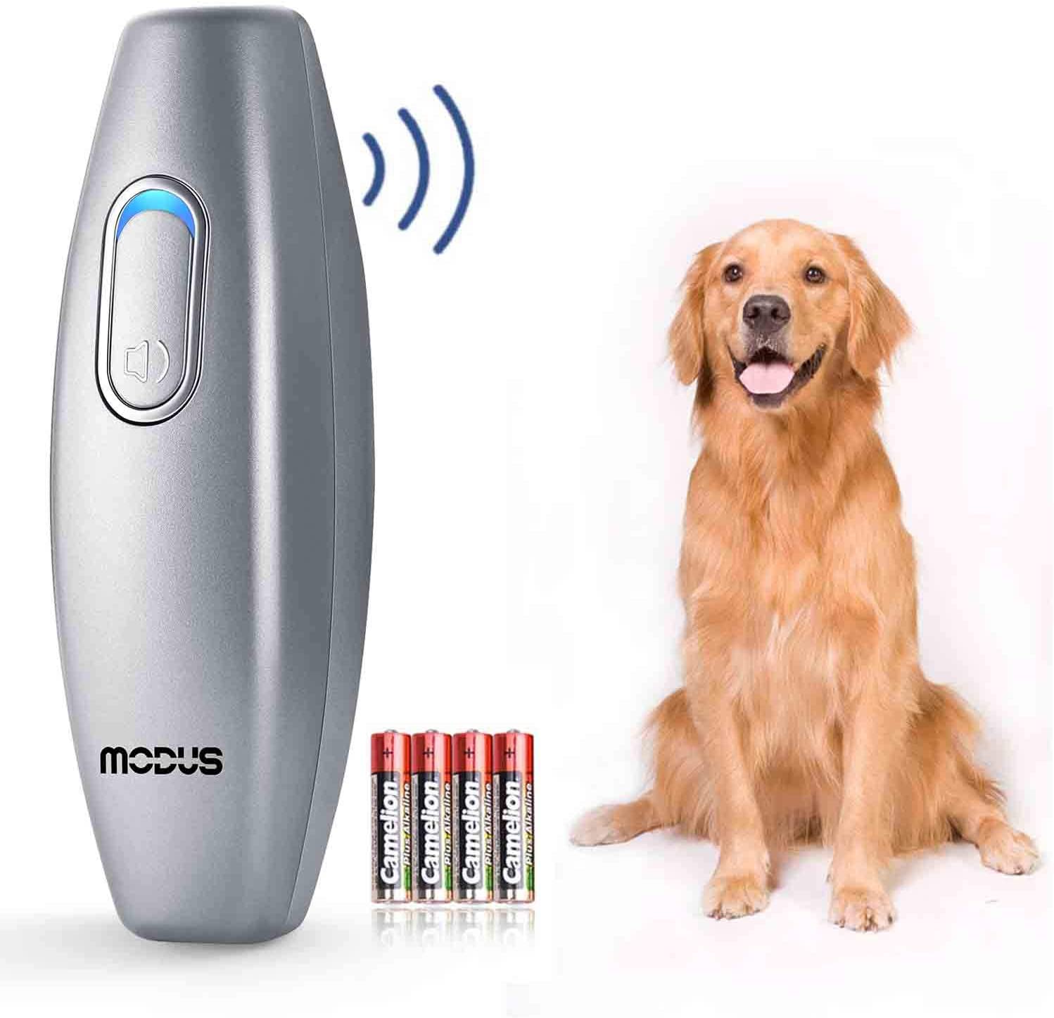 WWVVPET Anti Bark Device for Dog,Ultrasonic Dog Bark Deterrent,2 in 1