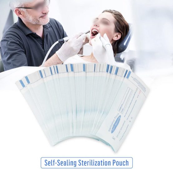 200pcs Self Seal Autoclave Sterilization Pouches, Medical Dental Sterilization Pouch Self-Sealing Bag - Image 2