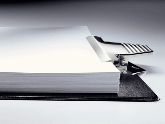 Esselte A4 Heavy Duty Clipboard, Rigid Plastic, Black - Image 2