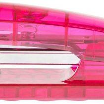 Idena 331120 Plastic Stapler, Translucent Red