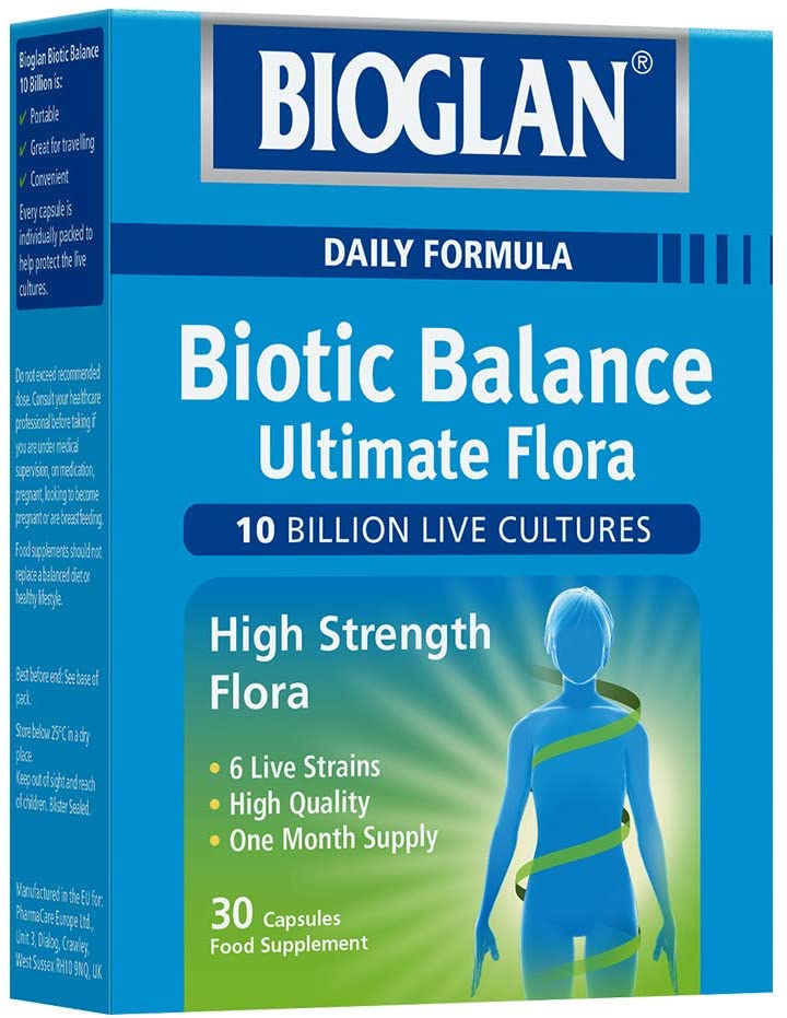 Bioglan Biotic Balance Daily Flora, 30 count (Pack of 1)