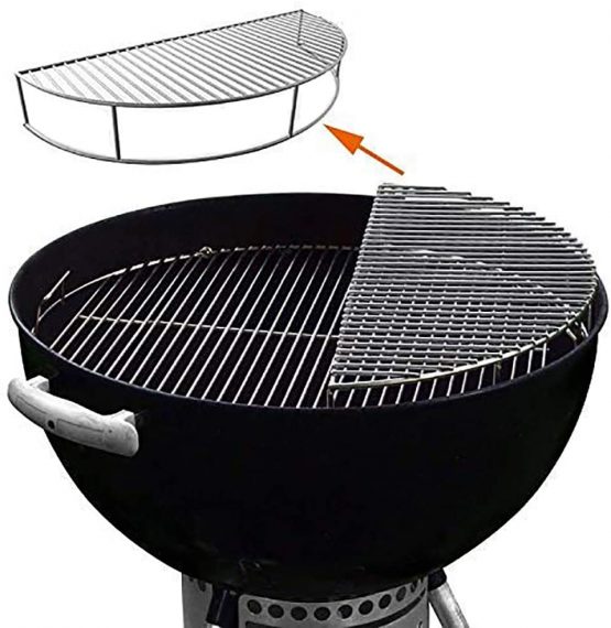 Denmay Warming Rack/Grill Rack for 57 cm er Kettle Grills and Bigger