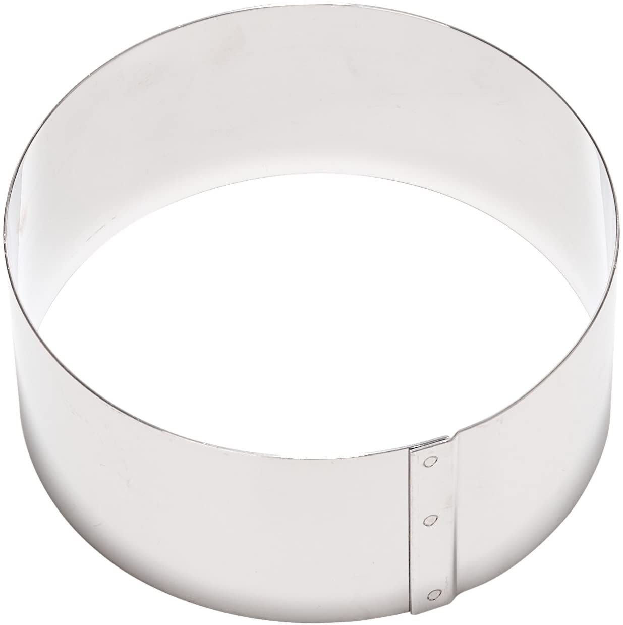 Gobel, Stainless steel pastry ring diameter 14 cm, Stainless steel Vacherin ring, Height 6 cm