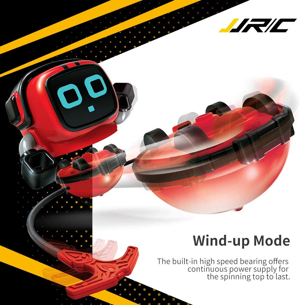 JJRC Novelty Robot Gyro Toy, DIY Mini Robot Gyroscope Little Robot Toy