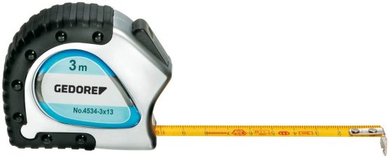 GEDORE 4534-3 Steel Tape Measure 3 m 4534-3dd 3 mm