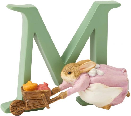 Beatrix Potter Alphabet Letter M Cecily Parsley Figurine