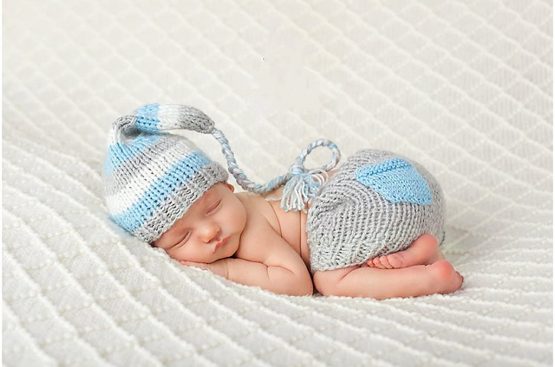 Newborn Baby Girl/Boy Crochet Knit Costume Photography Prop Hats and Outfits