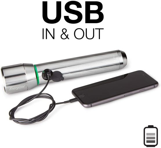 Energizer E301528000 Vision HD Rechargeable Torch - Image 2