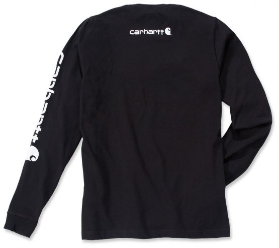 Carhartt 231.S007 Sleeve Logo T-Shirt, X-Large, Black - Image 2