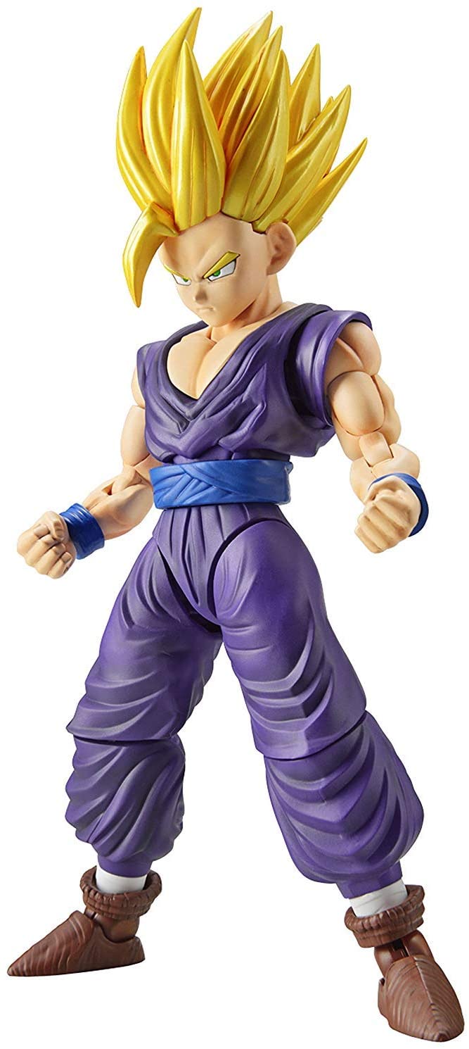 Figure-Rise Standard Dragon Ball Z Super Saiyan Gohan 2 (New Version) Plastic Model Maquette Model Kit, No Colour