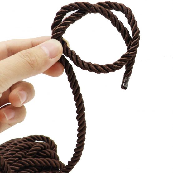 KuTi Kai All Purpose Rope 8 mm 10M - 32 Feet Length Strong Multifunctional Soft 100% Nylon Rope Natural Twisted Durable Long Ropes - Image 3
