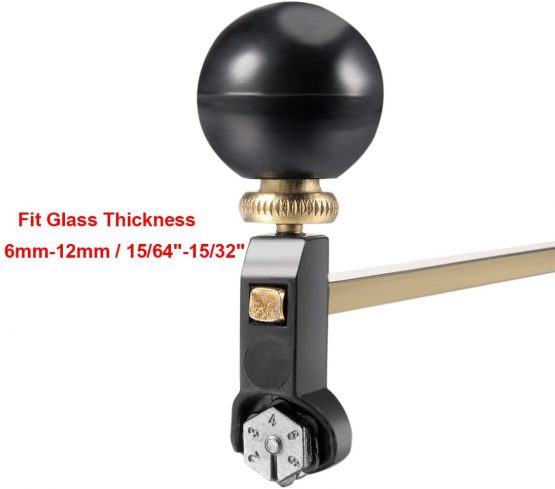sourcingmap 120cm Adjustable Compasses Type Glass Circle Circular Cutter with Suction Cup - Image 4