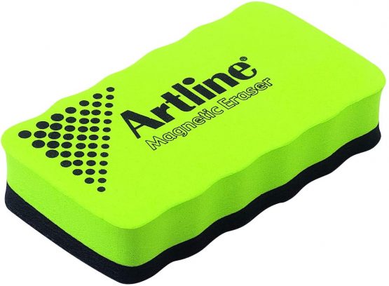 Artline Magnetic Whiteboard Eraser - Green