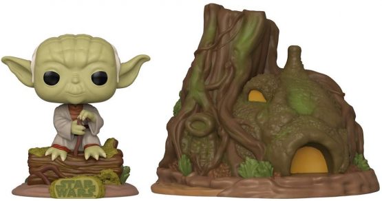 Funko 46765 POP! Town: Star Wars - Yoda's Hut Collectible Toy, Multicolour