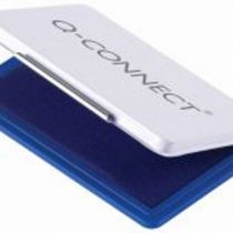 Q-Connect KF25212 Medium Stamp Pad Metal Case - Red
