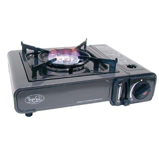 Bright Spark 1-Piece 34.5 x 28 x 9 cm Powder Coated Steel Caravan and Camping Cooker