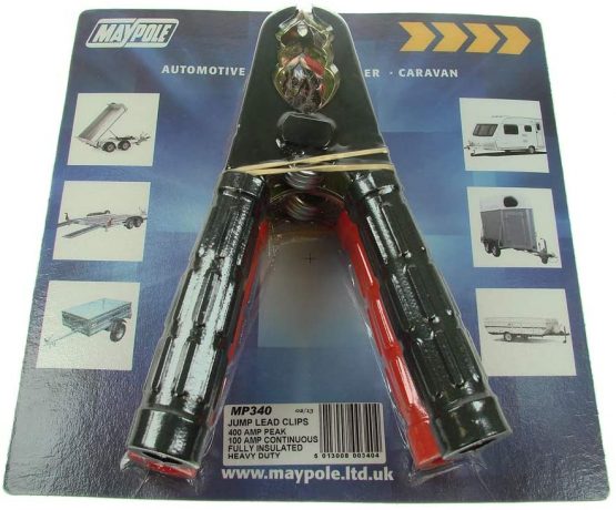 Maypole 340 400A Booster Cable Clips (A Pair) - Image 2