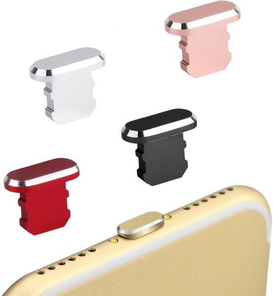 innoGadgets Anti-dust plug compatible with iPhone | Dust cap, dust protection - charging connector cover