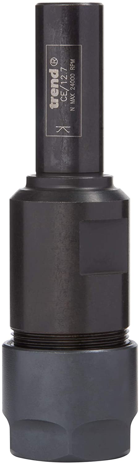 Trend Collet Extension with 1/2 Inch Shank & 1/2 Inch Collet, 50mm Spindle Increase for Router Tables CE/127127 - Image 2