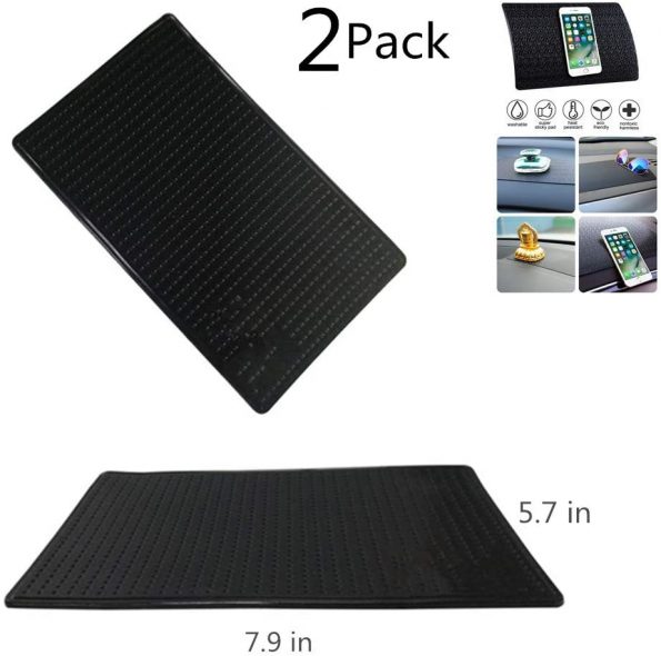 MeetRade Anti-Slip Gel Pads,Sticky Gel Pad Silicone Car Mat Non Slip ...