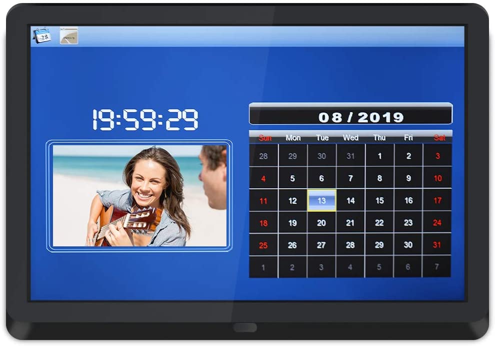 Digital Photo Frame, ACTITOP 8 Inch (169) 1280 * 800 Digital Frame