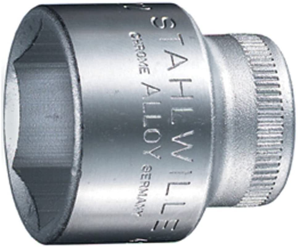 Stahlwille 02110014 456 High Performance Steel Socket, 3/8 inch Drive, 14 mm Size, 30 mm Length, Pack of 10 - Image 2