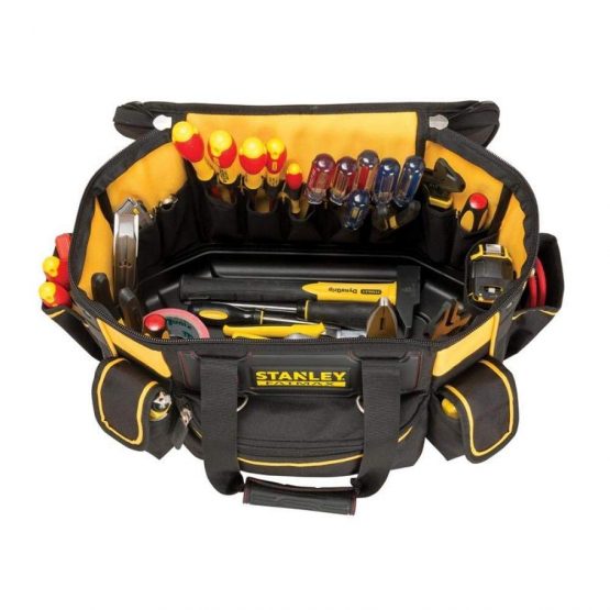 STANLEY FATMAX Round Top Rigid Tool Bag, Multifunctional Tool Storage Organiser, FMST1-70749 - Image 4