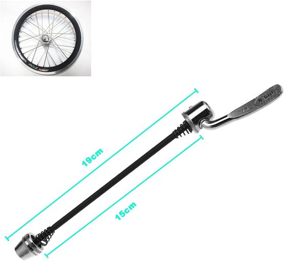 Quick Release Wheel Skewer for Trainer Bicycle Cycling Back Rear Tire Tool Removal Rod Kit - Image 4