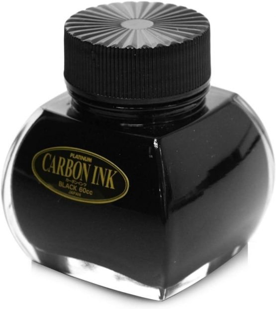 Platinum Carbon Ink Bottle 60ml - Black - Image 4