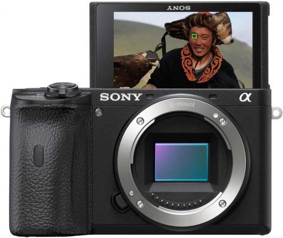 Sony Alpha 6600 | APS-C Mirrorless Camera ( Fast 0.02s Autofocus, 5-axis in-body optical image stabilisation, 4K HLG, Flip Screen for Vlogging )