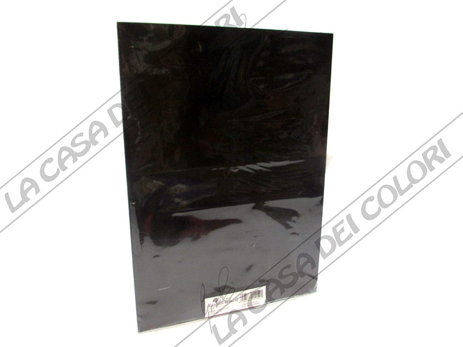 Rayher Magnetic Sheet, Self-Adhesive Magnetic Foil for Crafting Magnet, Craft Film for DIY Magnets 21x29cm, black, 8959400