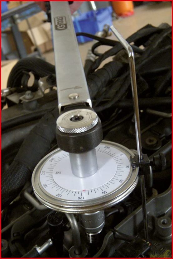 KS Tools 516.1197 Torque angle gauge, 3/4", magnet - Image 2